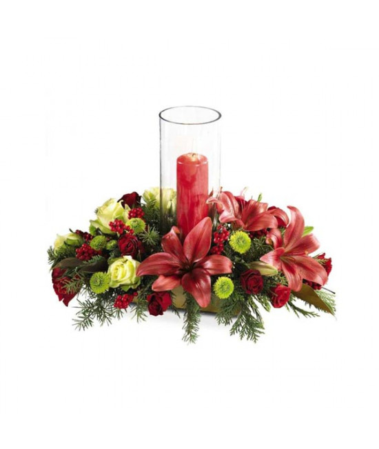 The Light of Christmas Centerpiece